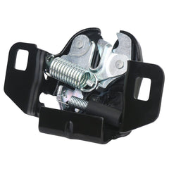 TQPONLY hood latch assembly packaging with warranty information.