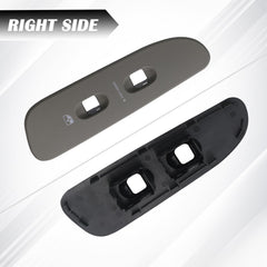 TQPONLY interior door switch bezel in taupe complements factory trim in Ram interior