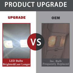 TQPONLY LED map lamp bulbs for Ram, energy-efficient interior lighting.