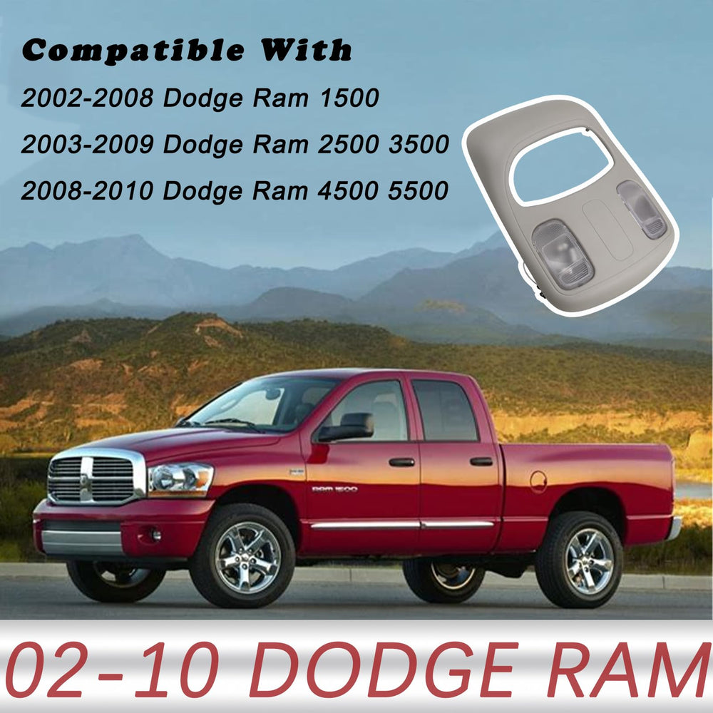 TQPONLY overhead console dome light housing for direct replacement.