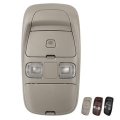 TQPONLY overhead console LED light in Ram interior gray for improved cabin illumination.