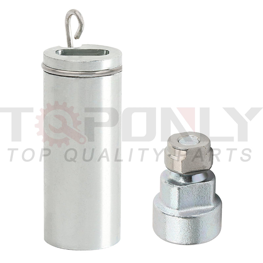 TQPONLY lock and factory hoist compatibility for seamless installation.