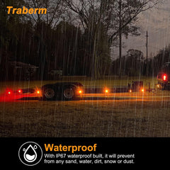 Traberm 2-prong pigtails simplify wiring for marker light installation.