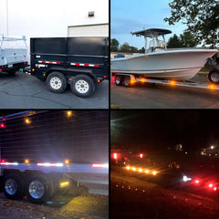 Traberm marker light system suitable for trucks and RVs with enhanced visibility.