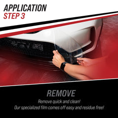 Track Armour easy-application guide supports quick, clean installation.