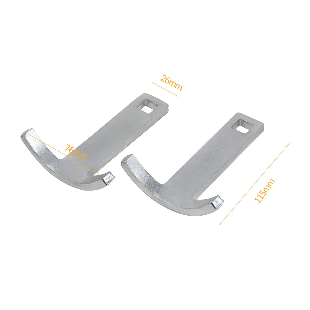 TradeINArt 2 Legs steel-construction ensures sturdy performance under heavy loads.