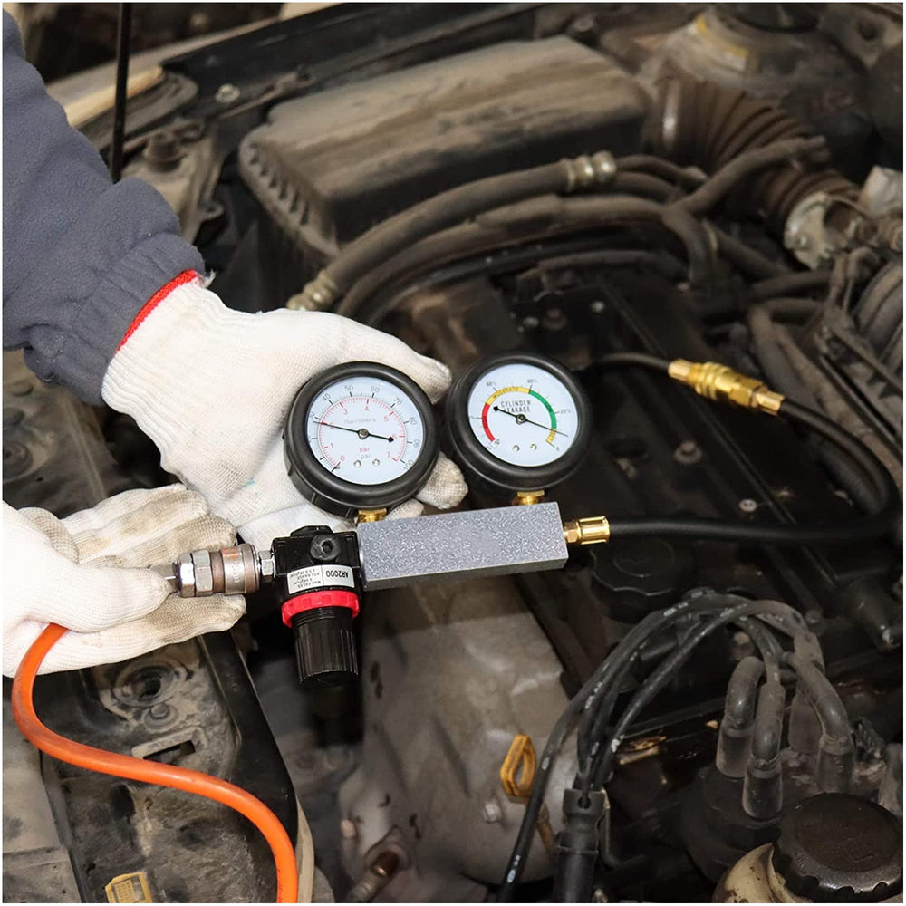 TradeINArt long extension hose illustrates flexible reach during diagnostics.