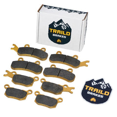 Traild Can-Am Defender 3-Seater front brake pads deliver strong initial bite for confident stops