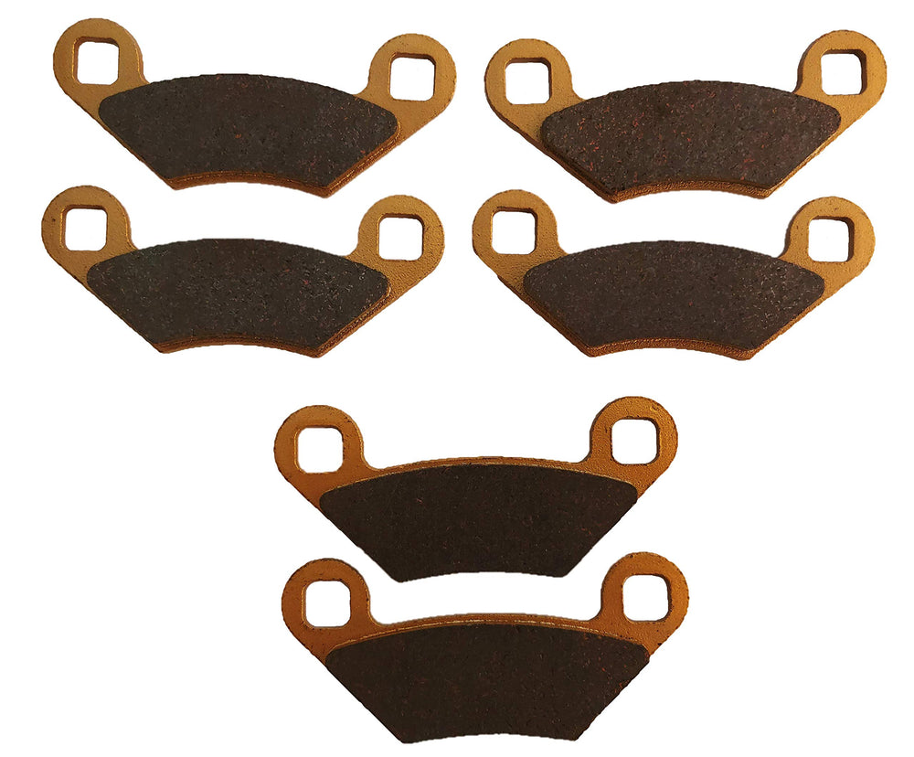 Traild ceramic brake pad assembly reduces noise and rotor wear