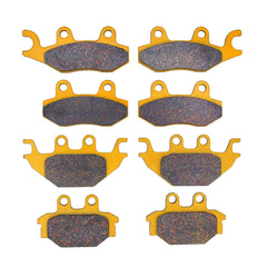 Traild ceramic brake pads on Mule Pro rear caliper deliver smooth, quiet braking.