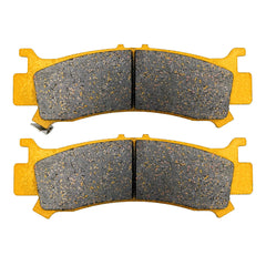 Traild full vehicle set image demonstrates front and rear pads bundled for Honda Pioneer 1000.