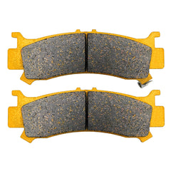 Traild low-noise pads reduce squeal for a quieter ride.
