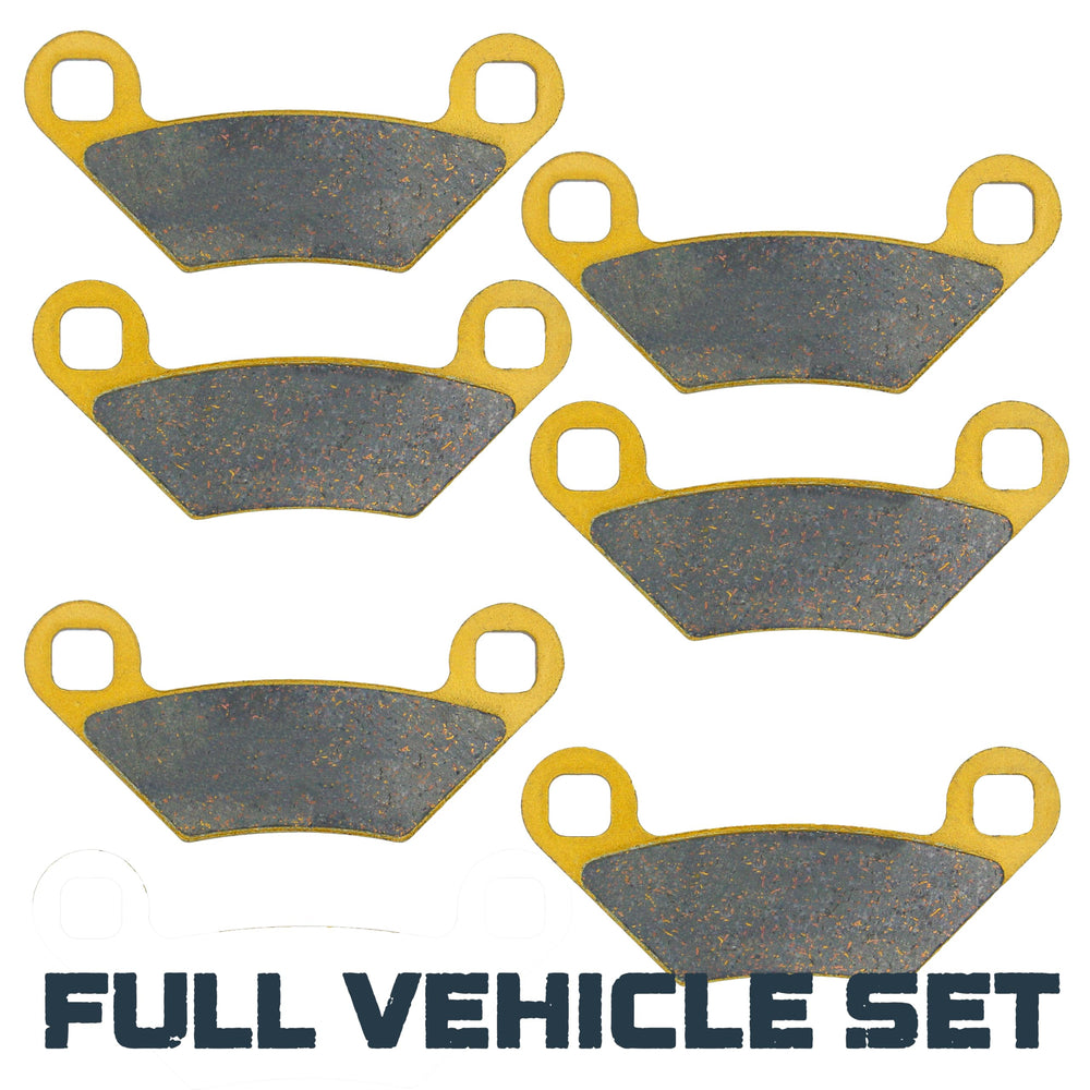 Traild Polaris Sportsman 850 front brake pad reduces fade on long rides