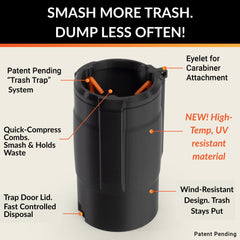 Trash Trapper fits most vehicle doors for easy access.