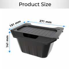 Fits with floor mats for versatile setup in Model Y