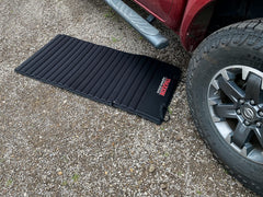 Traxion VersaMat measures 46 3/4 by 25 inches for ample space.