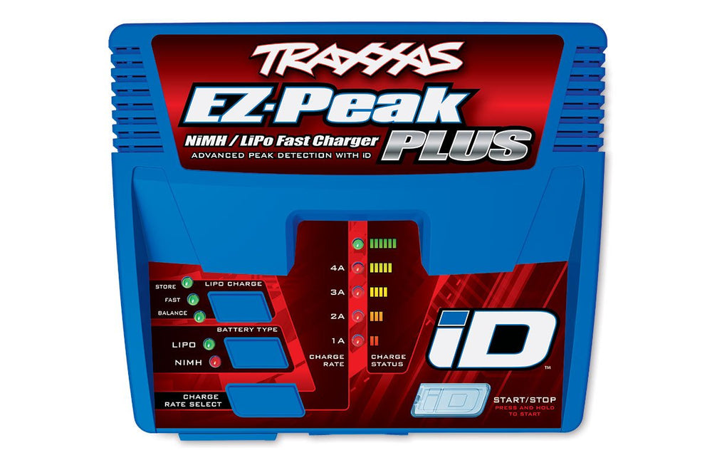 Traxxas EZ-Peak Plus built-in cooling fan keeps charging cool during fast sessions.