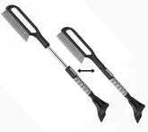 Trazon snow brush with 34.5-inch reach cleans windshields quickly
