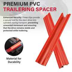 Trdzi stern drive trim clip offers quick, easy installation
