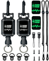 Treayes radio holder with 360° swivel to position the unit precisely while driving