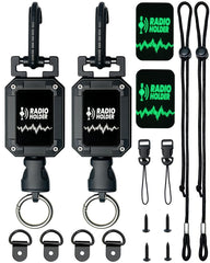 Treayes radio holder with 360° swivel to position the unit precisely while driving