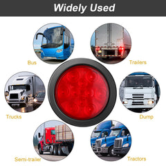 Treela 12V DC compatible trailer light works with trucks, boats, and RVs