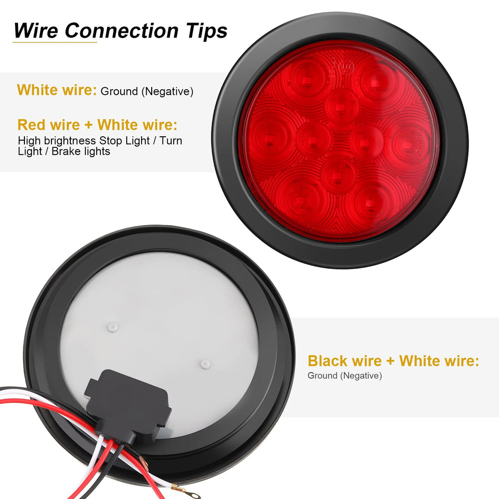 Treela waterproof sealed trailer light resists weather and splash