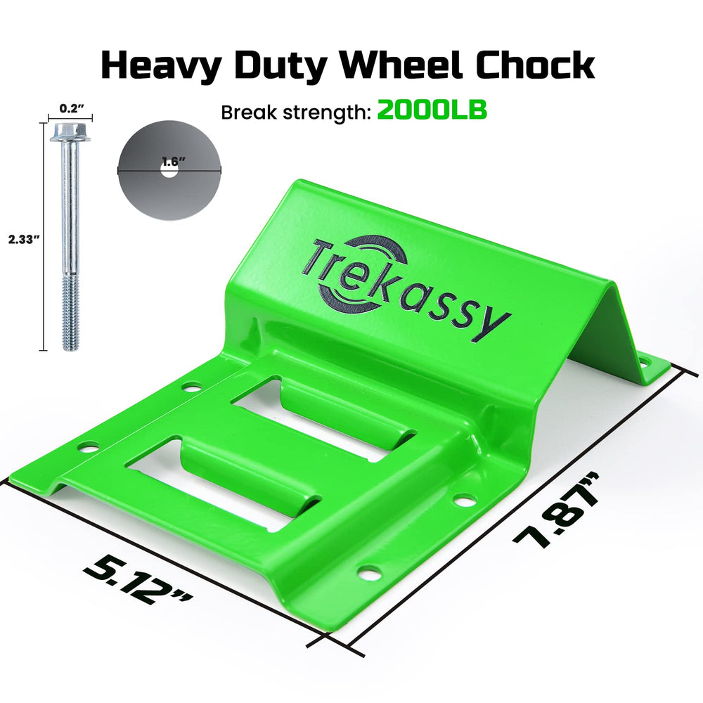 Trekassy mounting hardware includes 48 bolts for solid installation