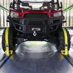 Trekassy van cargo bed setup with dependable tie-down rails and straps