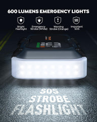 TREKURE 8000A 160W DC output powers car accessories on the go.