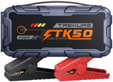 TREKURE car jump starter compact design fits in your glove box for quick access