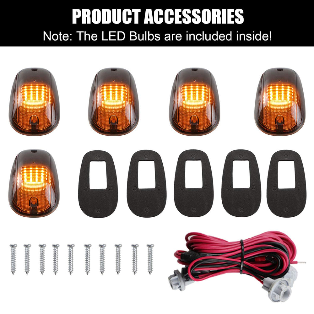 Tresound amber marker lights with wiring harness simplifyRam installation