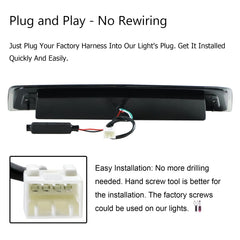 Plug-and-play installation of the Tresound LED 3rd brake light