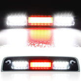 Tresound LED 3rd brake light with smoked lens enhances rear visibility on Dodge Ram