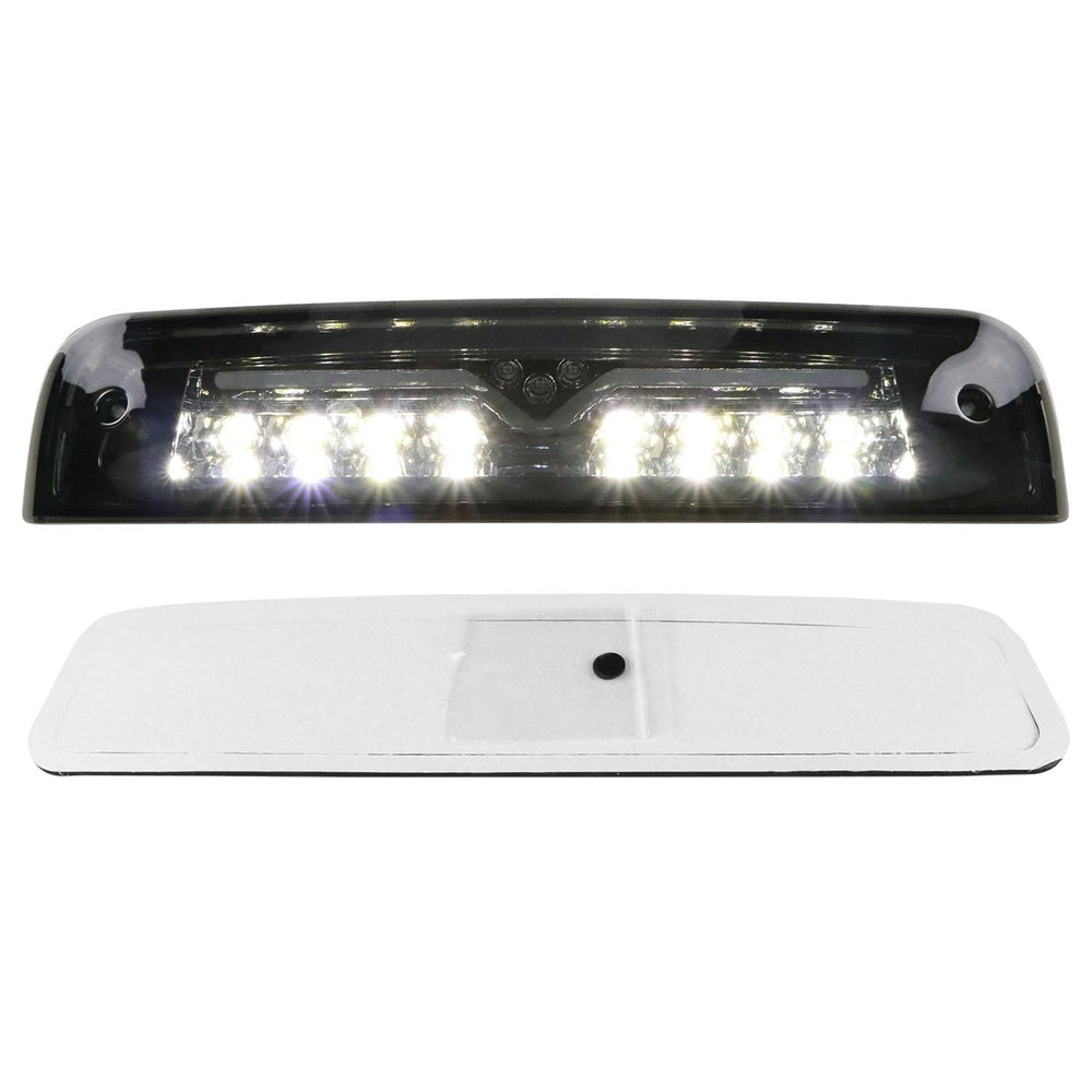 Tresound LED 3rd brake light for Dodge Ram — smoked rear view improves brake signal clarity.