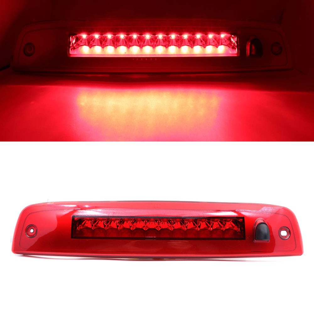 Installed Tresound LED 3rd brake light on Ford Expedition demonstrates plug-n-play setup.