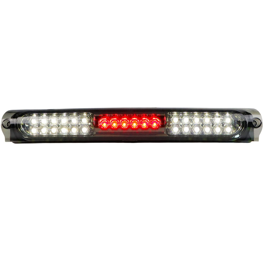 Tresound LED bar 3rd brake light with chrome housing improves rear visibility on Ford F-150 1997-2003