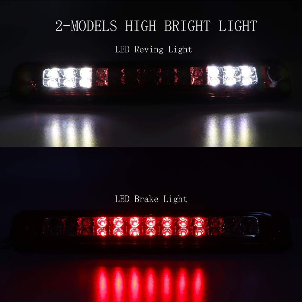 Tresound LED high-mount brake light for easier nighttime detection.