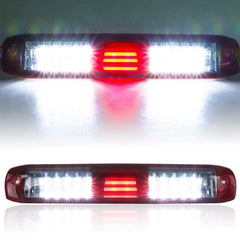 Tresound LED third brake light for Chevy Silverado with chrome housing improves rear visibility.