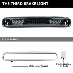 Tresound LED third brake light compatible with Chevy Silverado and GMC Sierra