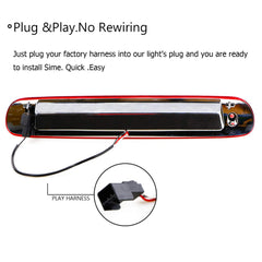 Tresound plug-n-play 3rd brake light for Silverado simplifies installation and upgrade.