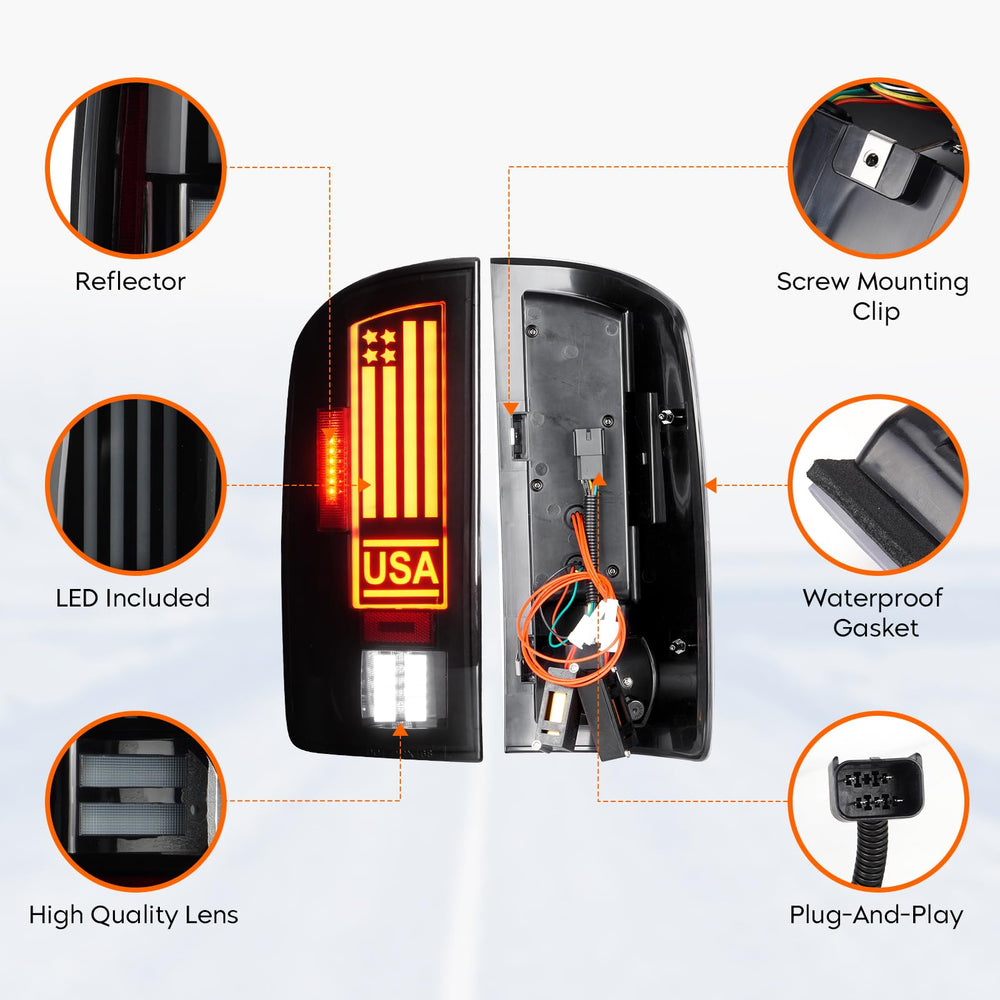 Tresound quality-controlled RAM taillight for long-term reliability