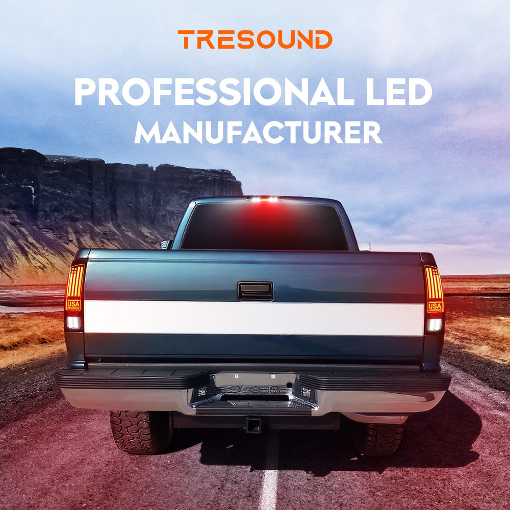 Tresound weather-resistant taillight for Dodge RAM rear illumination