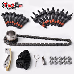 TREXCAR cylinder head bolts arranged for secure torque sequence