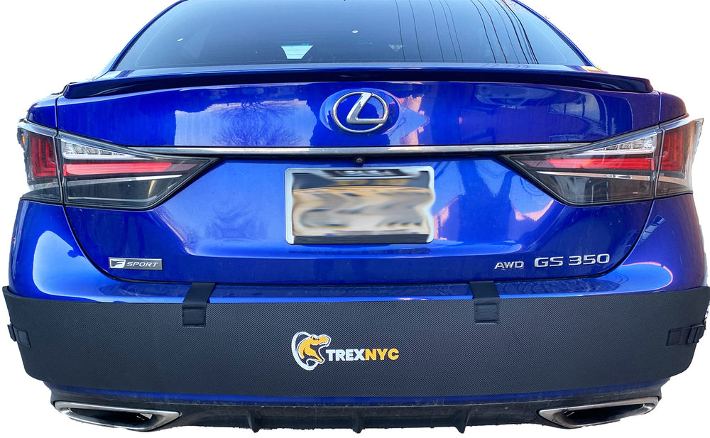 TrexNYC corner-wrap design shields bumper corners for full coverage