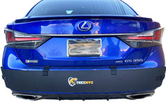 TrexNYC corner-wrap design shields bumper corners for full coverage