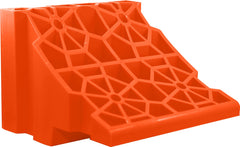 Tri-Lynx Lynx Stop N Chock 2-pack side view demonstrates quick placement for leveling.