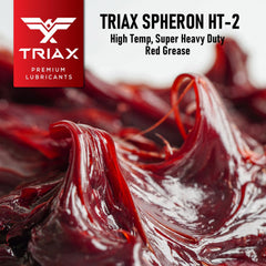 TRIAX Spheron grease demonstrates high‑temp performance for demanding components