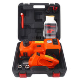 Trihelper electric jack 5t lift demonstrates quick vehicle lifting for maintenance.