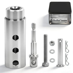 TRILVIX trailer jack drill adapter package for quick RV setup